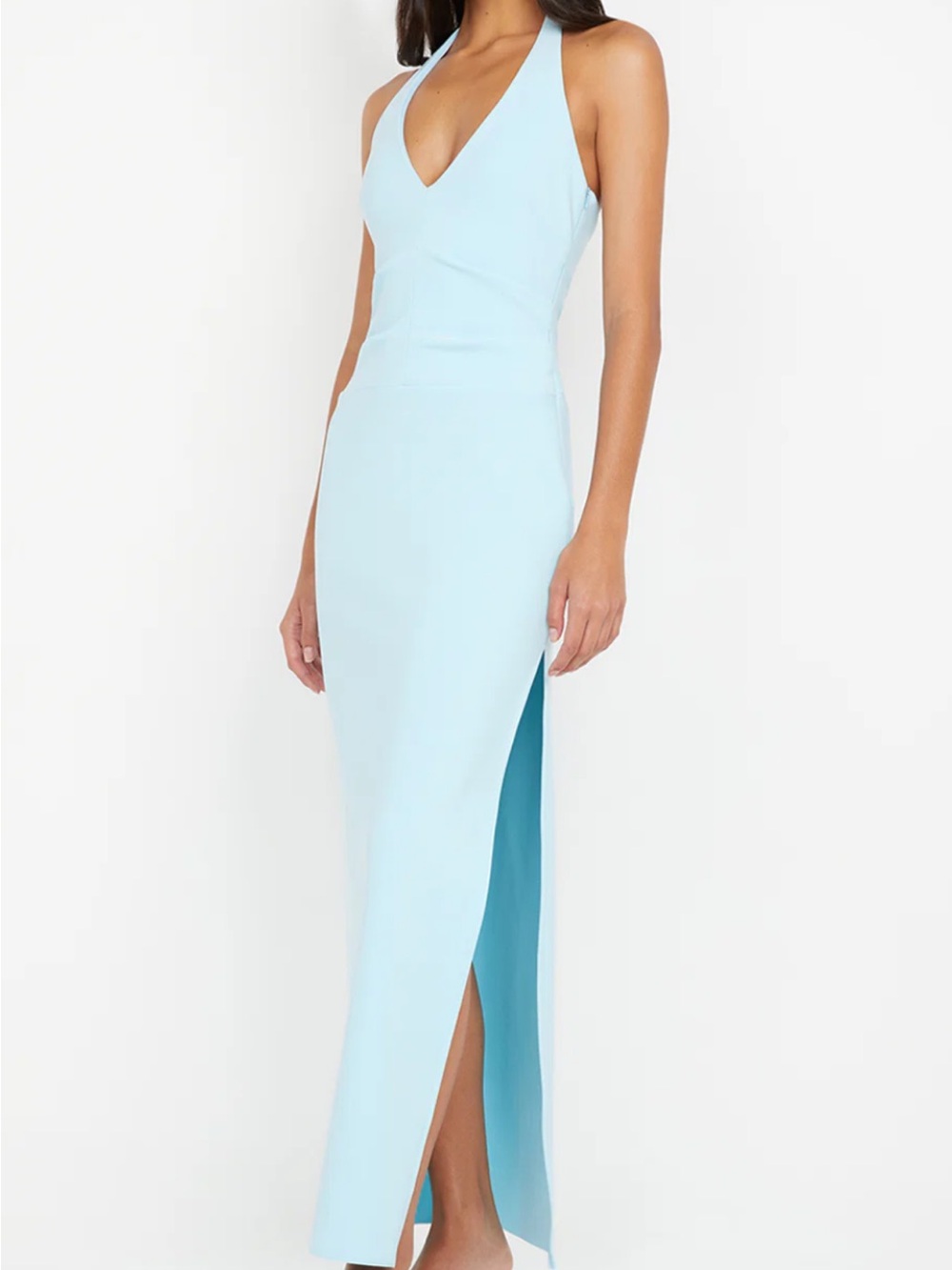 Bec & Bridge ARIVEN HALTER MAXI DRESS